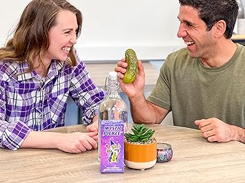 Mystic Pickle - Magic Fortune Teller with 100+ Witty Responses - Unveiling The Briny Secrets of The Universe - Endless Entertainment with Friends, Family,...