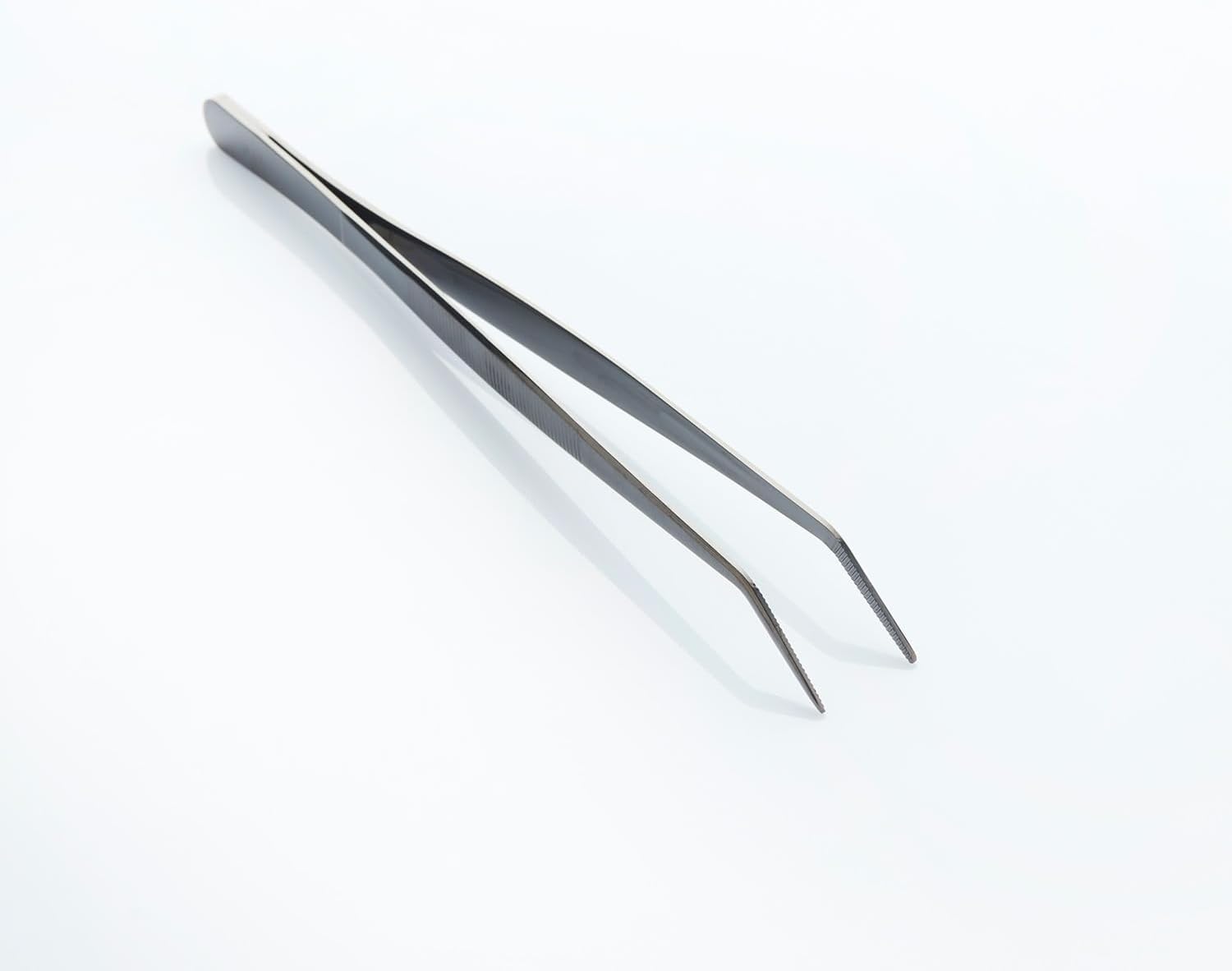 Chef Plating Tools Culinary Set | Black | 7 Professional Cooking Utensils | 3 Kitchen Tweezers Drawing Pencil Spoon Fish Tongs Spatula Slotted Spoon | Modernist Cuisine Food Art