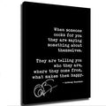 Anthony Bourdain Quotes Poster Canvas Painting Print Wall Art Modern Classroom Kitchen Man and Woman Gift Framed and No Framed (24x36inch-Framed)