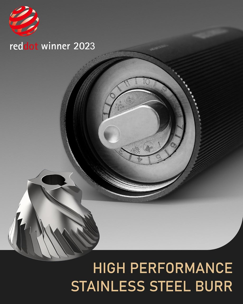 STARESSO Portable Espresso Maker + Coffee Bean Grinder Set with Carrying Bag, Manual Travel Coffee Maker & Burr Coffee Grinder, Waterproof Easy-Carry,...