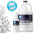 BRIOTECH Sanitizer Disinfectant Hypochlorous Spray, Kills 99.99% of Viruses & Bacteria, Eliminate Odor, Gentle for Nurseries & Play Rooms, Food Contact Surface Sanitizer, 1 Gallon Refill ea, 2 ct