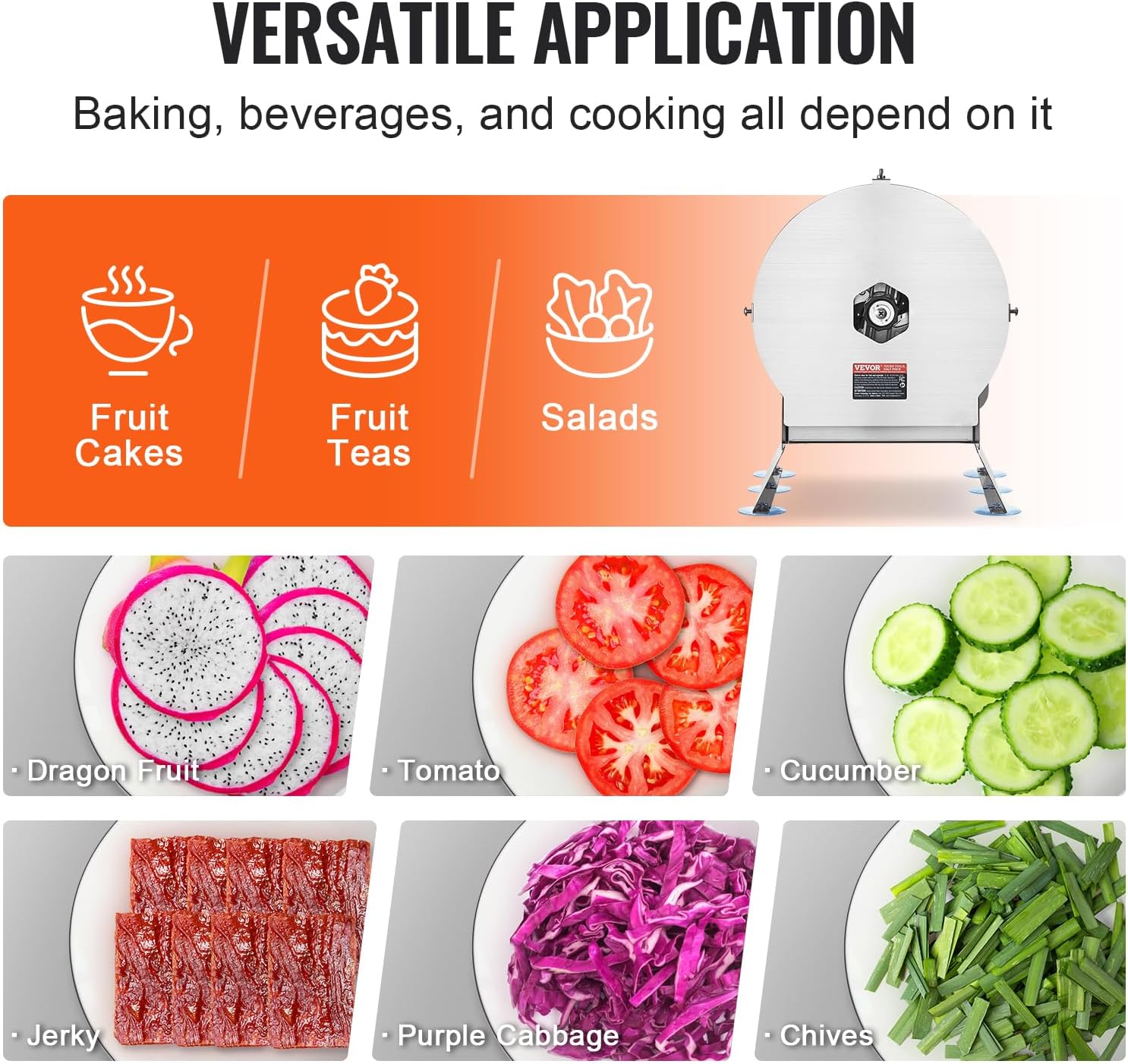 VEVOR Electric Vegetable Slicer