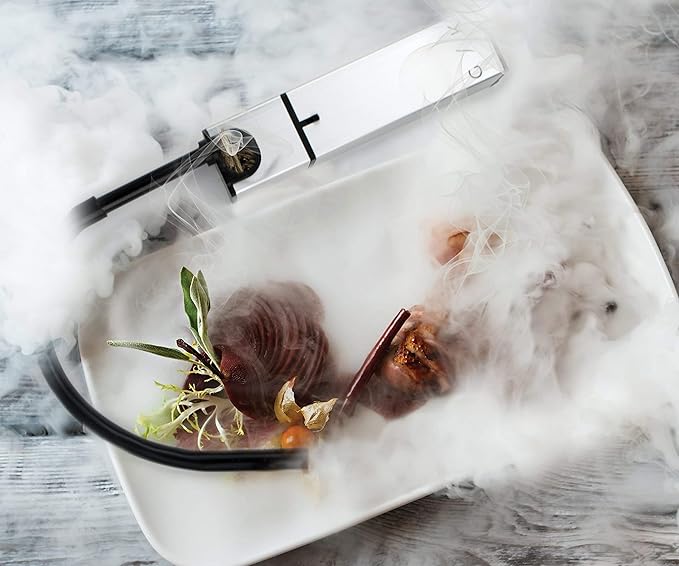 Cocktail Smoker Kit - Indoor Drink & Food Infuser with Wood Chips | Old Fashioned Whiskey Bourbon Smoker Gift