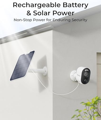 REOLINK 2K 3MP Solar Wireless Security Camera Outdoor, Spotlight Night Vision, 2.4GHz WiFi, Solar/Battery Powered