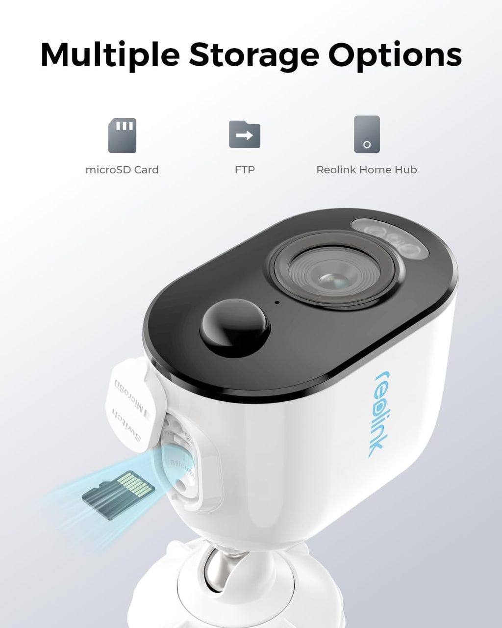 REOLINK 2K 3MP Solar Wireless Security Camera Outdoor, Spotlight Night Vision, 2.4GHz WiFi, Solar/Battery Powered