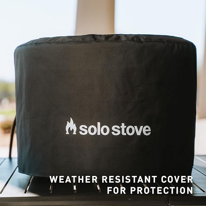 Solo Stove Pi Shelter | Protective Cover for Pi Pizza Oven, Water Resistant, Premium Acrylic/PVC-lined, Pi Collection, Grey