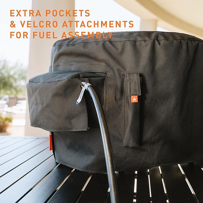 Solo Stove Pi Shelter | Protective Cover for Pi Pizza Oven, Water Resistant, Premium Acrylic/PVC-lined, Pi Collection, Grey