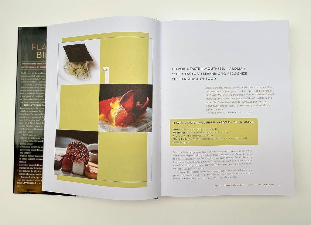 The Flavor Bible: The Essential Guide to Culinary Creativity, Based on the Wisdom of America's Most Imaginative Chefs
