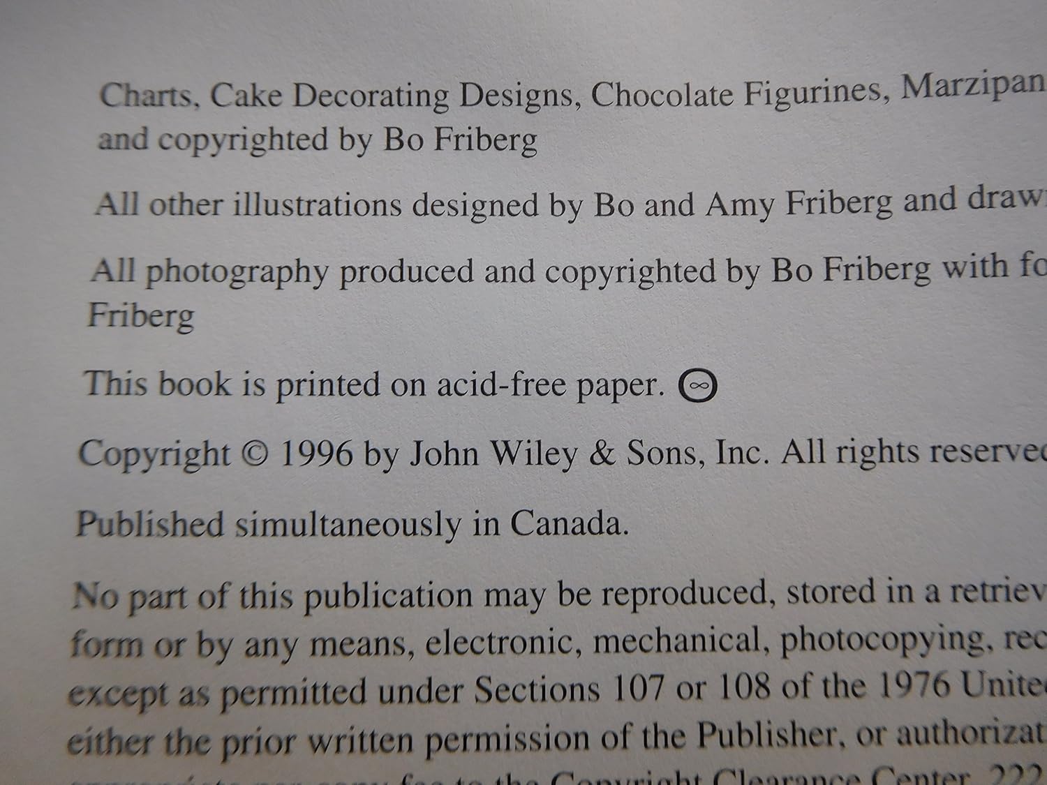 The Professional Pastry Chef 3rd Edition SINGNED!