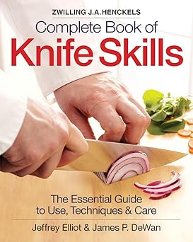 The Zwilling J. A. Henckels Complete Book of Knife Skills: The Essential Guide to Use, Techniques and Care Spiral-bound – Illustrated, September 23, 2010