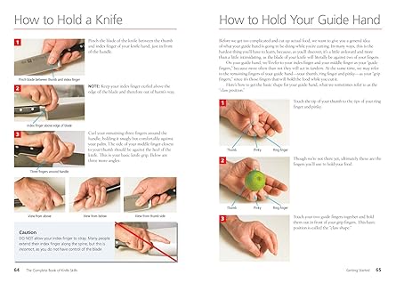 The Zwilling J. A. Henckels Complete Book of Knife Skills: The Essential Guide to Use, Techniques and Care Spiral-bound – Illustrated, September 23, 2010