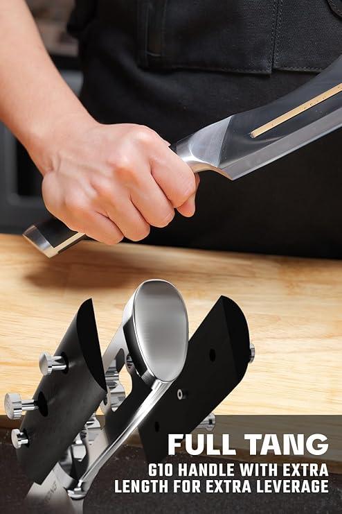 Dalstrong Heavy Duty Butcher Breaking Knife - 14 inch Cleaver Knife