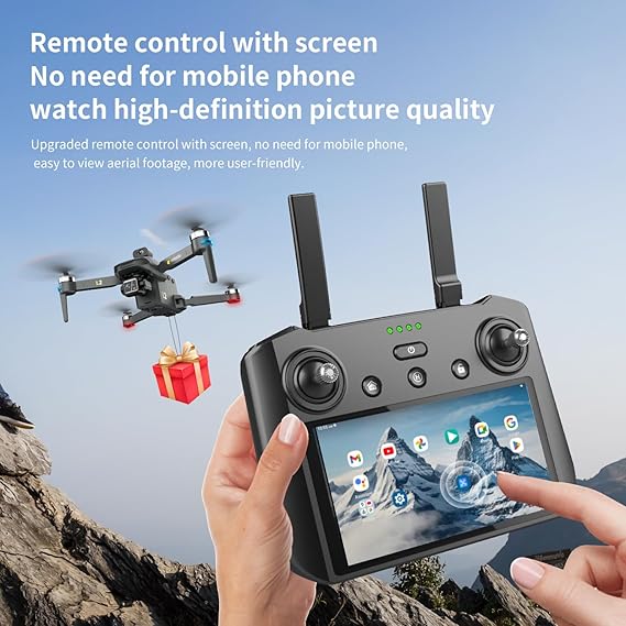 Upgraded Tablet Touch Screen Professional Drones with Camera for Adult