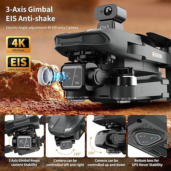 Upgraded Tablet Touch Screen Professional Drones with Camera for Adult