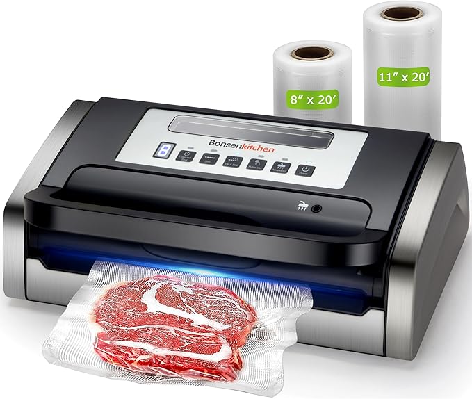 Vacuum Sealer Machine - Food Vacuum Sealer Machine Automatic Air Sealing System for Food Storage
