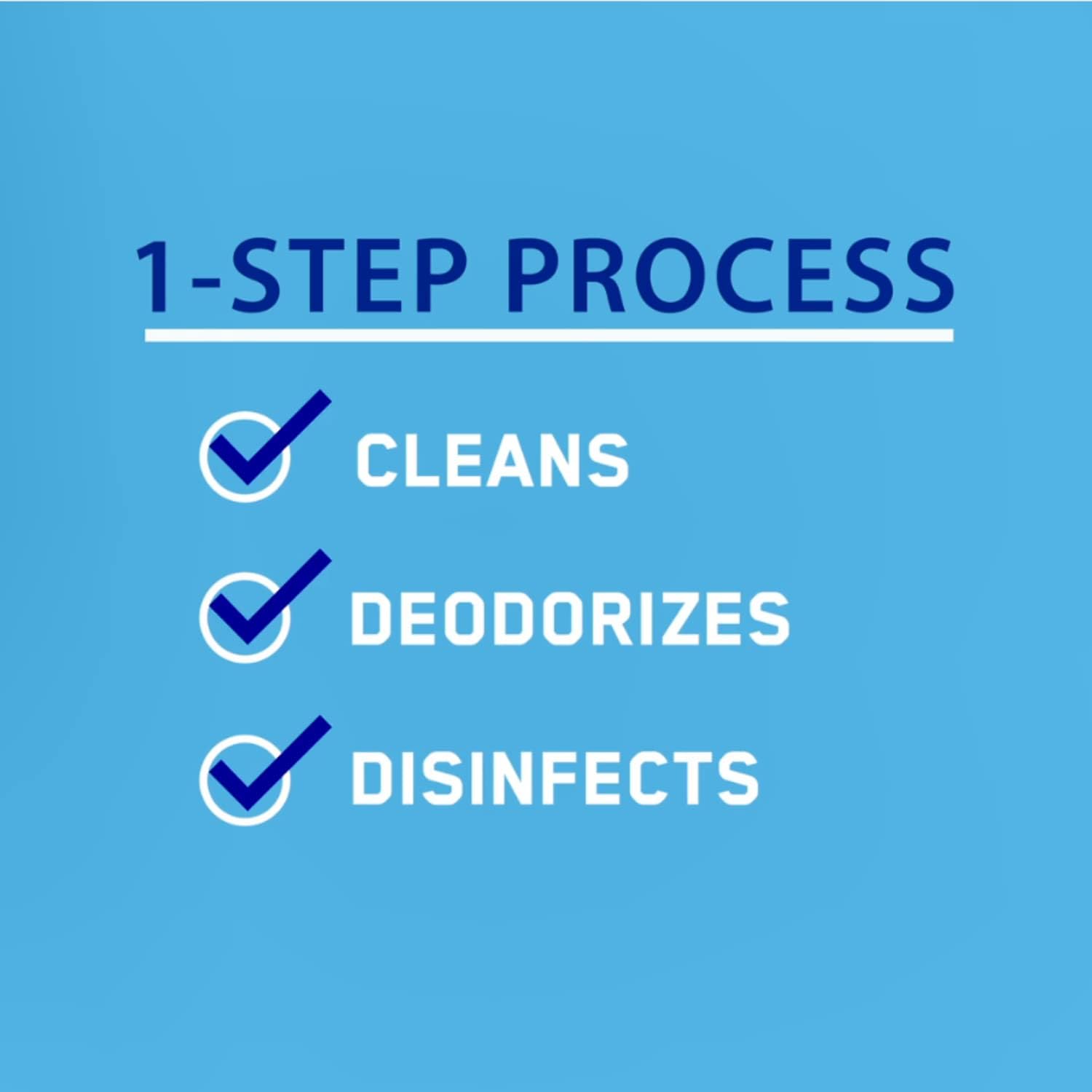 VIREX Diversey CBD540540 All Purpose Disinfectant Cleaner- Kills 99.9% of Germs and Eliminates Odors, Lemon Scent, Ready-to-Use Spray, 32-Ounce (Pack of 4)