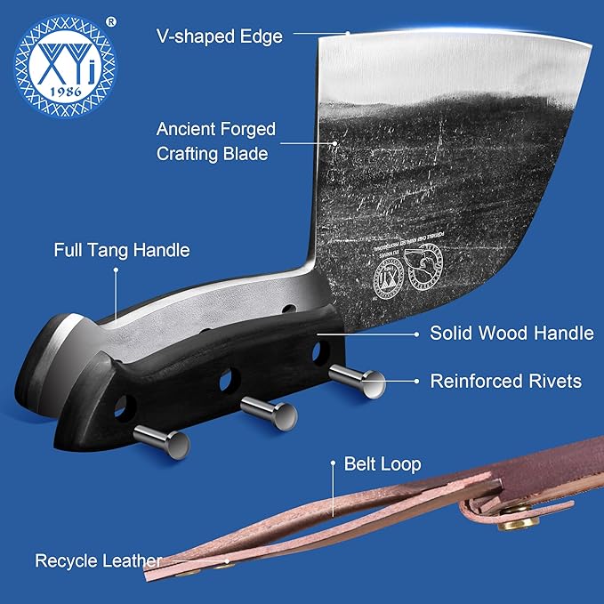 XYJ Authentic Since 1986, Outstanding Ancient Forging, 6.7 Inch