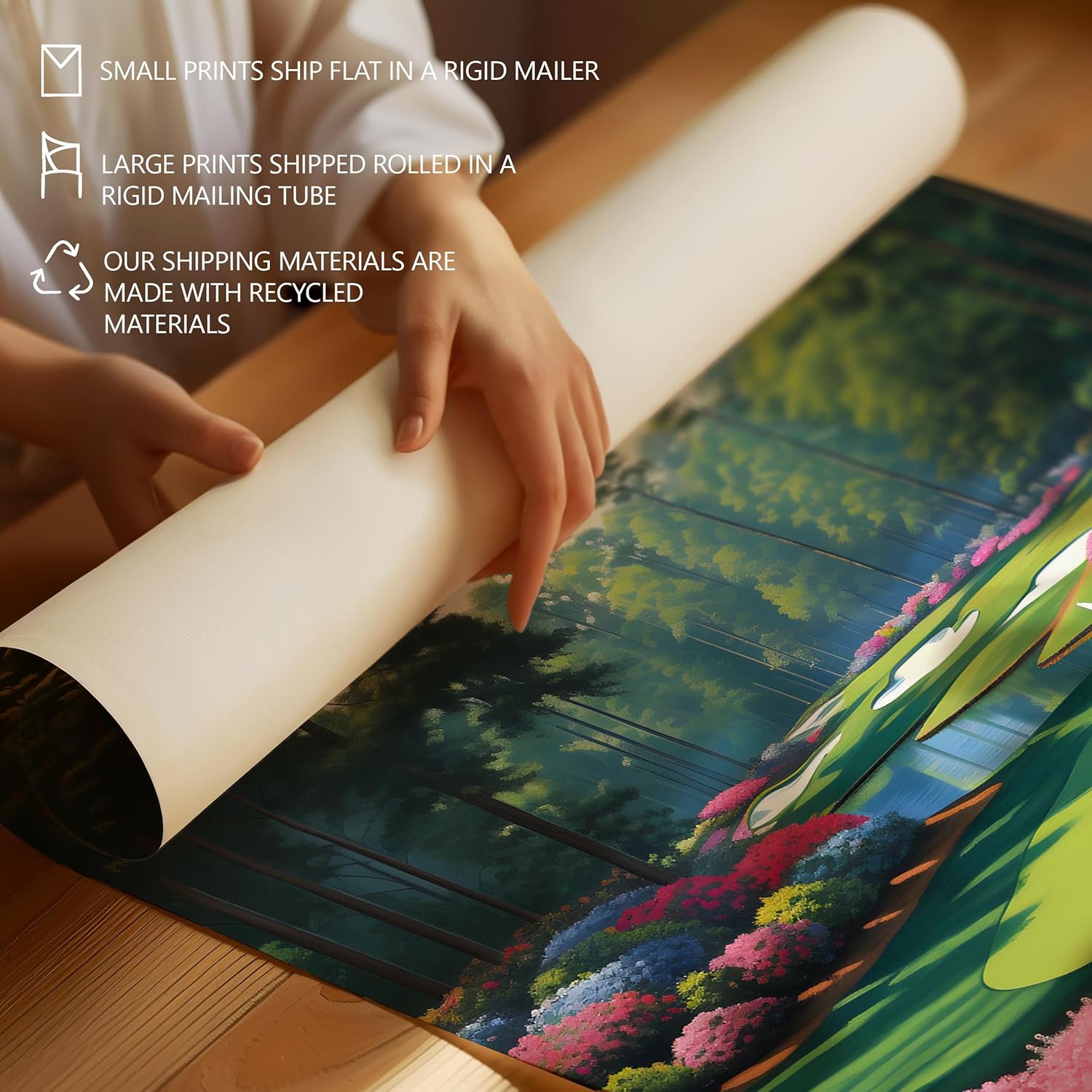 Golf Course Premium Giclee Fine Art Prints - Augusta, Pebble Beach, Pinehurst, Golf Course Posters, Golf Wall Art, Aesthetic Poster for Home Office Decor, Ready to Frame