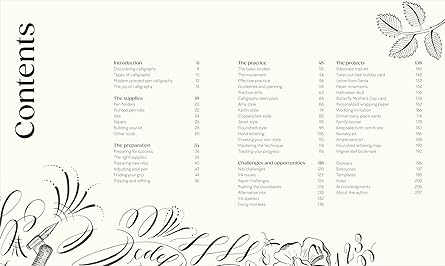 The Calligraphy Book: Pointed Pen Techniques, Inspiration, and Projects