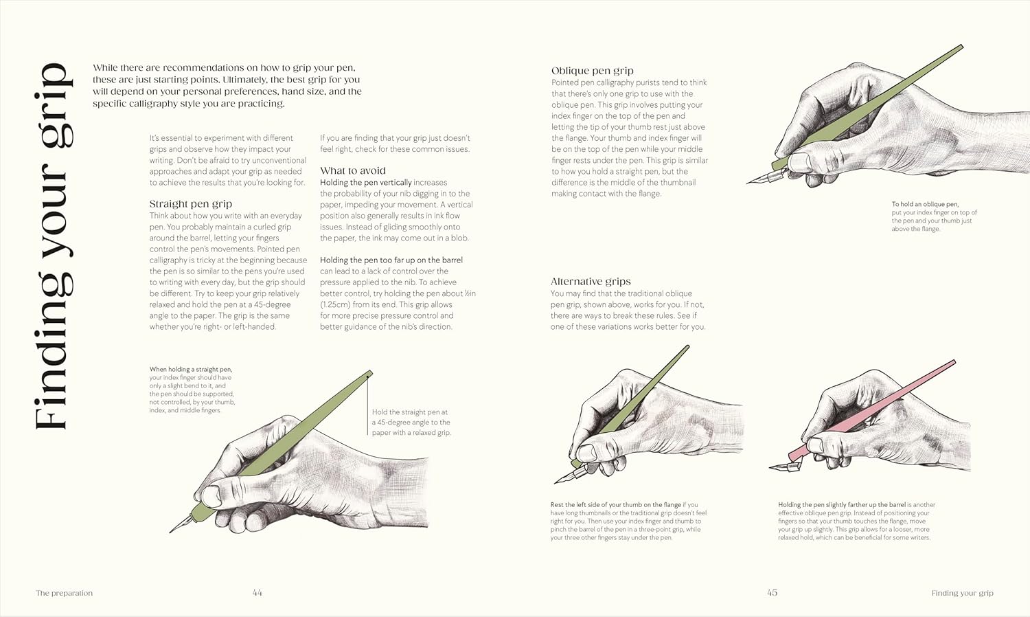 The Calligraphy Book: Pointed Pen Techniques, Inspiration, and Projects