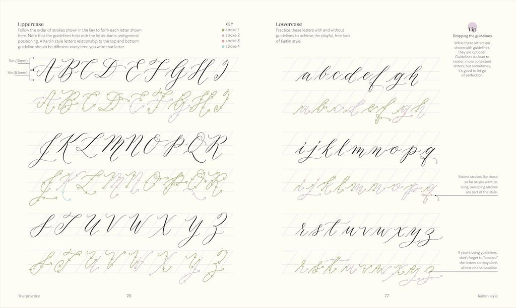 The Calligraphy Book: Pointed Pen Techniques, Inspiration, and Projects