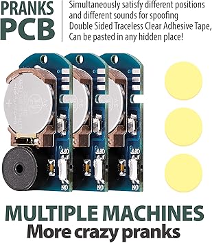 Cricket Noise Maker Prank (3 Pack),Prank Noise Maker,Prank Stuff for Adults,Beeping Prank Irritating Noise Maker, Small Size and Long Battery Life, Suitable for Party, Office, Home, School, Car