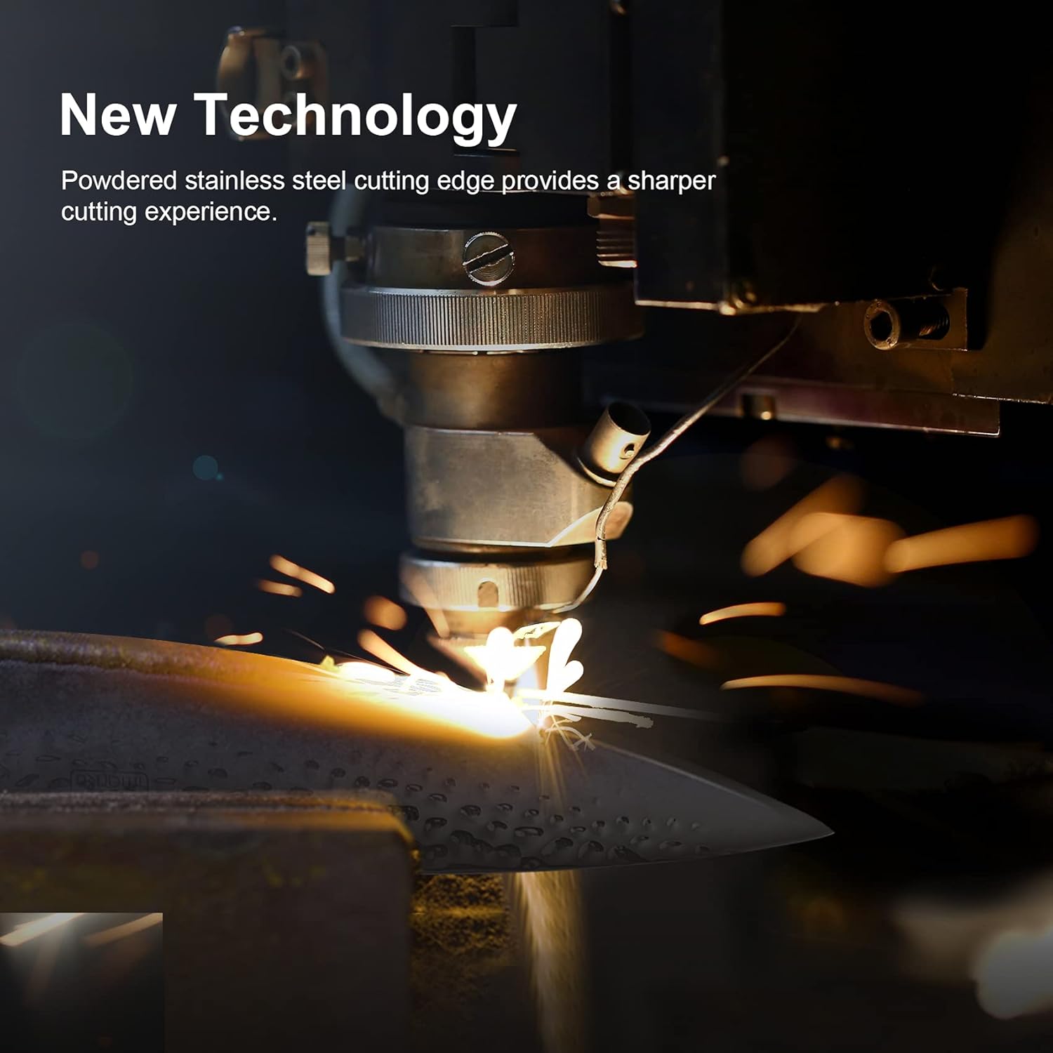 imarku Damascus Chef Knife, 8 Inch Kitchen Knife Ultra Sharp