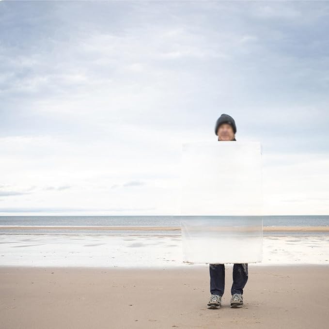 Portable a Real Working Invisibility Shield Lenticular Sheet Optical Illusion Magic Props Invisible Effects Tools Create Amazing 3D Effects & Illusions