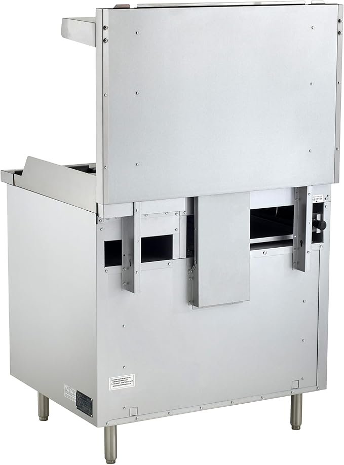 Commercial Gas Range, 60" Wide with 36" Griddle, 4 Burners, and 2 Standard Ovens, Natural Gas (29Y-171-NAT)