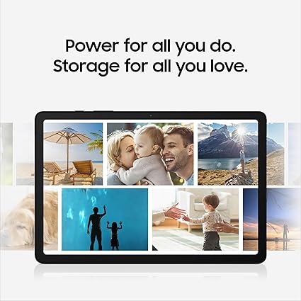Samsung Galaxy Tab A9+ Tablet 11” 64GB Android Tablet, Big Screen, Quad Speakers, Upgraded Chipset, Multi Window Display, Slim, Light, Durable Design, US Version, 2024, Graphite