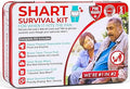 Funny Shart Survival Kit by Witty Yeti. Ultimate Poop Prank Gag Gift Set Contains Wet Wipes, Disposable Underwear, Tissues and Hilarious Badge. Novelty Fart Potty Pack Great for Friends or Family