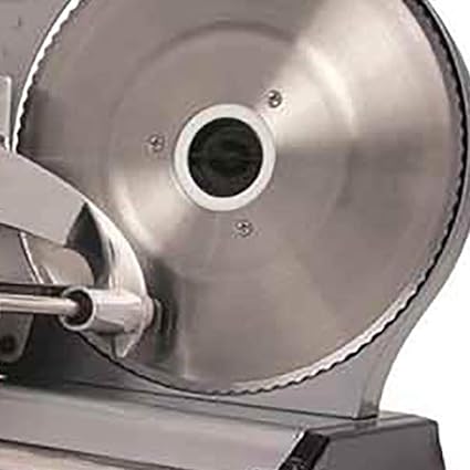 NESCO Stainless Steel Food Slicer Adjustable Thickness, 8.7",Silver