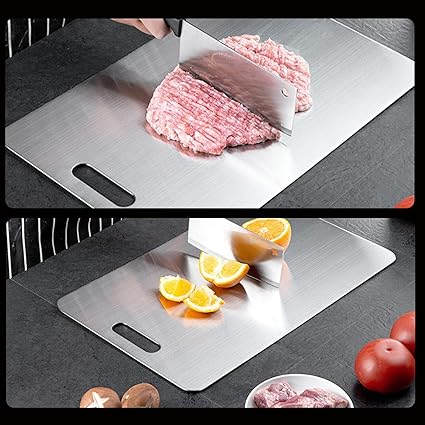 Titanium Cutting Board, Stainless Steel Food Grade Cutting Board