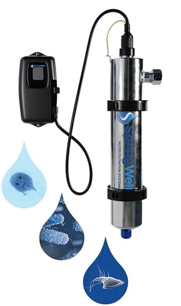 UV Water Purification System KILLS 99.9% OF BACTERIA