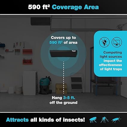 Catch Master Vector Optima Light Trap, UV Light Fly Traps